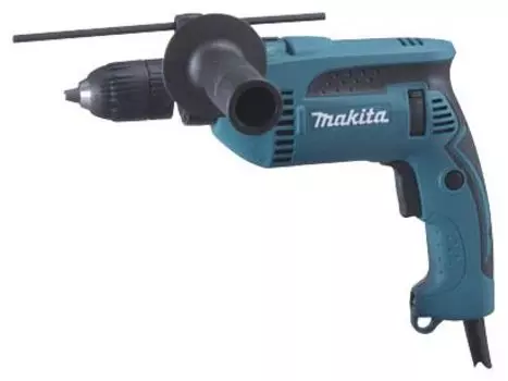 Дрель ударная Makita HP1641FK 680Вт патрон:быстрозажимной реверс