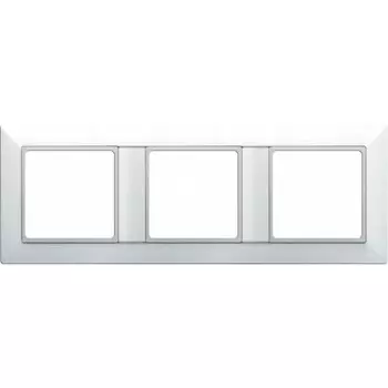 EP483WW Рамка ECO Profi Белый 3-постовая Jung