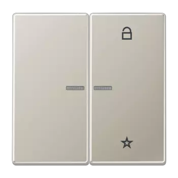 ES1701 нержавеющая сталь Центральная плата универсальная Jung LS серия