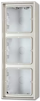 ES2583A-L 3-ая Коробка для накладного монтажа со стенкой Jung LS серия