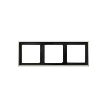 ES2983 Рамка LS 990 Нержавеющая сталь Edelstahl 3-постовая Jung