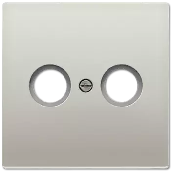 ES2990TV LS 990 Edelstahl Накладка TV-FM розетки Jung LS серия