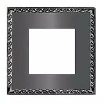 FD01211GR Рамка Toledo Графит 1-постовая Fede