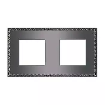 FD01212GR Рамка Toledo Graphite 2-постовая Fede