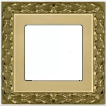 FD01221OB Рамка San Sebastian Золото 1-постовая Fede