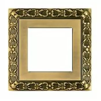 FD01221PB Рамка San Sebastian Патина 1-постовая Fede