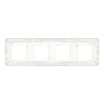 FD01224BD Рамка Provence White Decape 4-постовая Fede