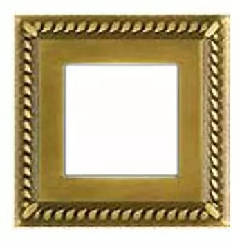 FD01231PB Рамка Sevilla Патина 1-постовая Fede