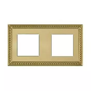 FD01232OB Рамка Sevilla Bright Gold 2-постовая Fede