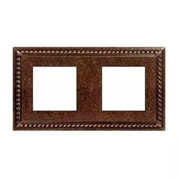 FD01232RU Рамка Sevilla Rustic Cooper 2-постовая Fede