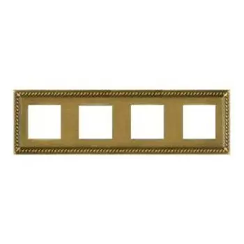 FD01234PB Рамка Sevilla Bright Patina 4-постовая Fede