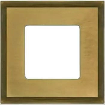 FD01241PM Рамка Madrid Патина матовая 1-постовая Fede