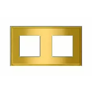FD01242OB Рамка Madrid Bright Gold 2-постовая Fede