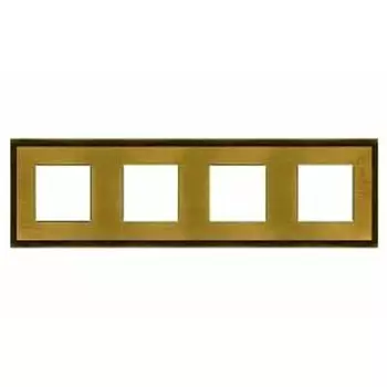 FD01244PM Рамка Madrid Matt Patina 4-постовая Fede