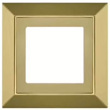 FD01251OB Рамка Barcelona Золото 1-постовая Fede