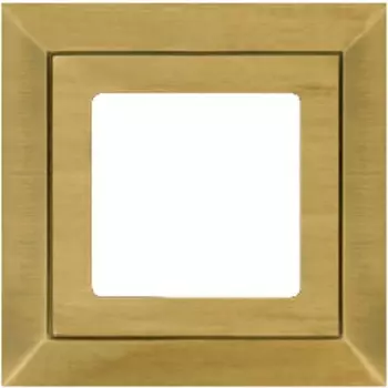 FD01251PM Рамка Barcelona Патина матовая 1-постовая Fede