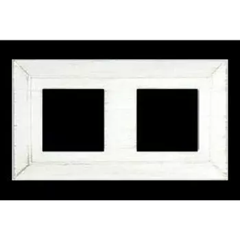 FD01252BD Рамка Provence White Decape 2-постовая Fede