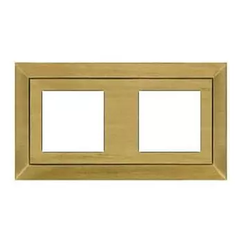 FD01252PM Рамка Barcelona Matt Patina 2-постовая Fede