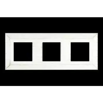 FD01253BD Рамка Provence White Decape 3-постовая Fede