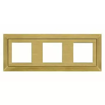 FD01253PM Рамка Barcelona Matt Patina 3-постовая Fede