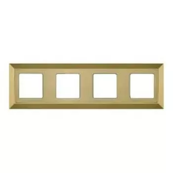 FD01254OB Рамка Barcelona Bright Gold 4-постовая Fede