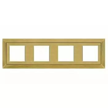 FD01254PM Рамка Barcelona Matt Patina 4-постовая Fede