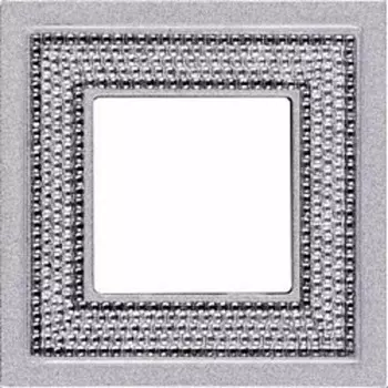 FD01291CB Рамка Crystal De Luxe Хром 1-постовая Fede