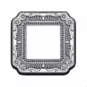 FD01361CB Рамка Firenze Хром 1-постовая Fede