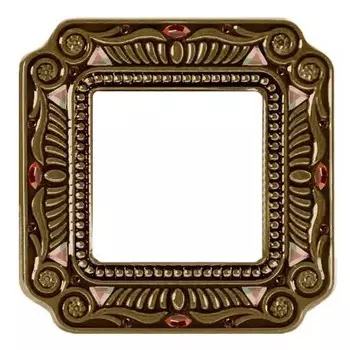FD01361PBCL Рамка Firenze Патина 1-постовая Fede
