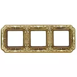 FD01364OB Рамка Firenze Bright Gold 4-постовая Fede