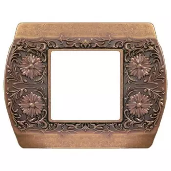 FD01421RU Рамка Sanremo Медь 1-постовая Fede