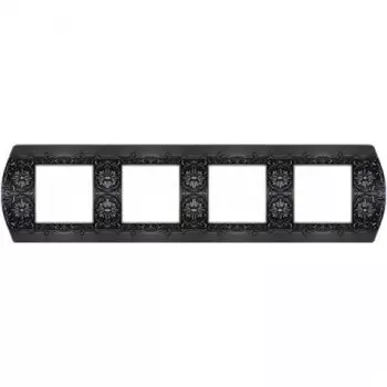 FD01424GR Рамка Sanremo graphite 4-постовая гор/верт. Fede