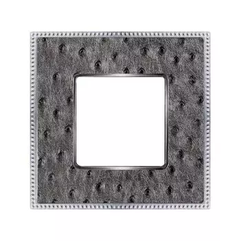 FD01441SCB Рамка Belle Epoque Tapestry Хром 1-постовая Fede