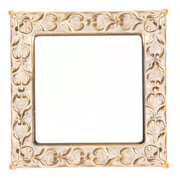 FD01521OP Рамка для накладного монтажа San Sebastian Патинированное золото 1-постовая Fede