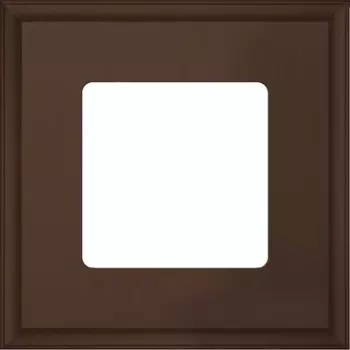 FD01601MK Рамка квадратная New Marco Мокко 1-постовая Fede
