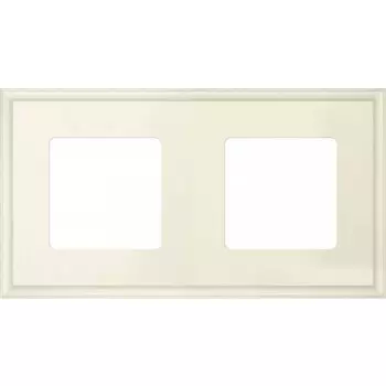 FD01602BE Рамка New Marco Бежевый 2-постовая Fede