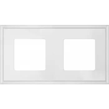 FD01602WH Рамка New Marco Белый 2-постовая Fede