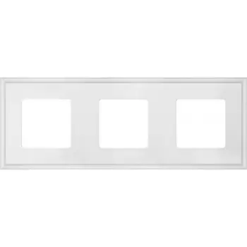 FD01603WH Рамка New Marco Белый 3-постовая Fede