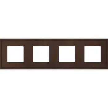 FD01604MK Рамка New Marco Мокко 4-постовая Fede