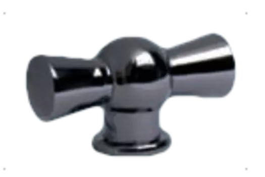 FD02310GR Поворотный выключатель классический, цвет Graphite FEDE