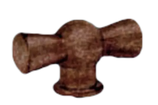 FD02310RU Поворотный выключатель классический, цвет Rustic Cooper FEDE