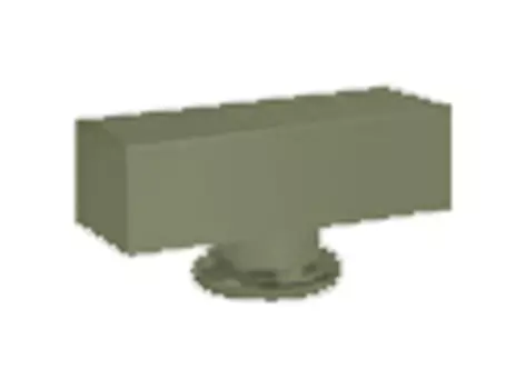 FD02311GO Поворотная ручка квадратного типа , цвет green olive FEDE