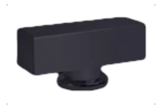 FD02311GR Поворотный выключатель прямоугольный, цвет Graphite FEDE