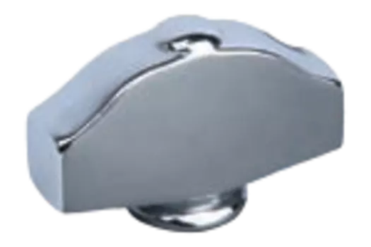 FD02314CB Поворотный выключатель "Овал фигурный", цвет Bright Chrome FEDE