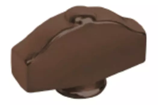 FD02314MK Поворотная ручка типа "овал фигурный", цвет moka FEDE