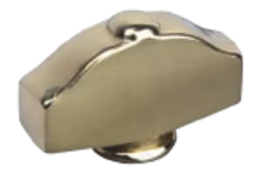 FD02314OB Поворотный выключатель "Овал фигурный", цвет Bright Gold FEDE