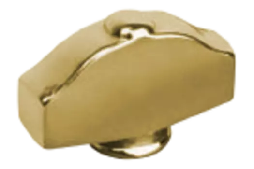 FD02314OR Поворотный выключатель "Овал фигурный", цвет Real Gold FEDE