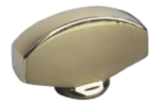 FD02315OB Поворотный выключатель "Овал", цвет Bright Gold FEDE