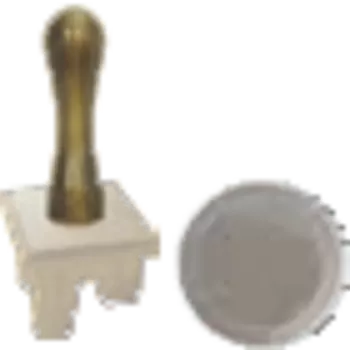 FD02316AS-A Тумблер , цвет Antic Silver+beige FEDE