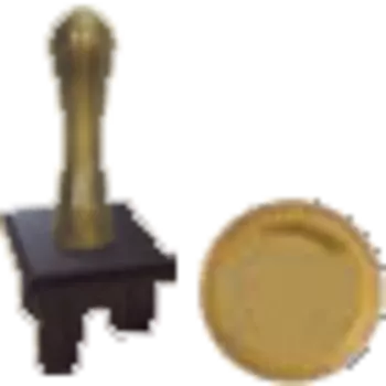 FD02316OR-M Тумблер , цвет Real Gold+black FEDE